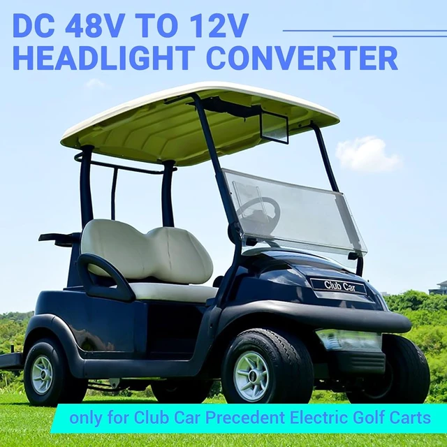 Alt view image 6 of 6 - 48V to 12V 15A Waterproof Buck Converter, Voltage Reducer for Club Car Precedent 2004+ Golf Carts