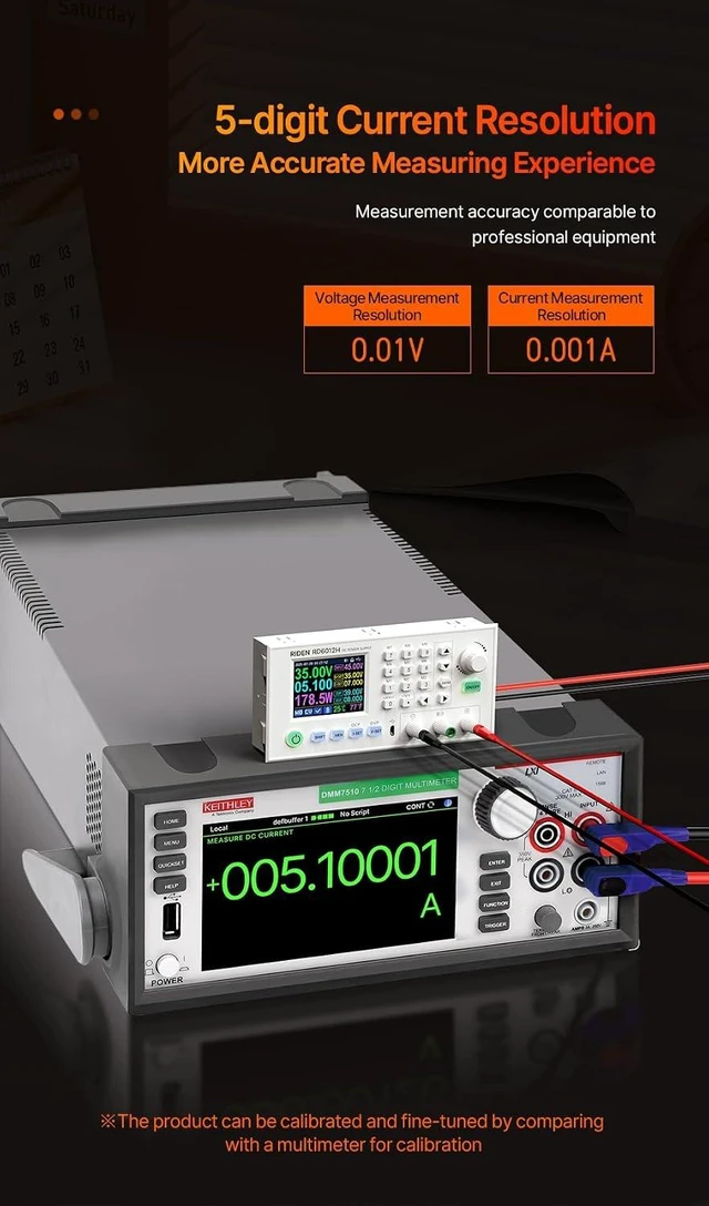 Alt view image 4 of 7 - Ruideng RD6012H Adjustable DC Power Supply, 0-60V/12A 720W, Buck-Boost with Digital Display & PC Control