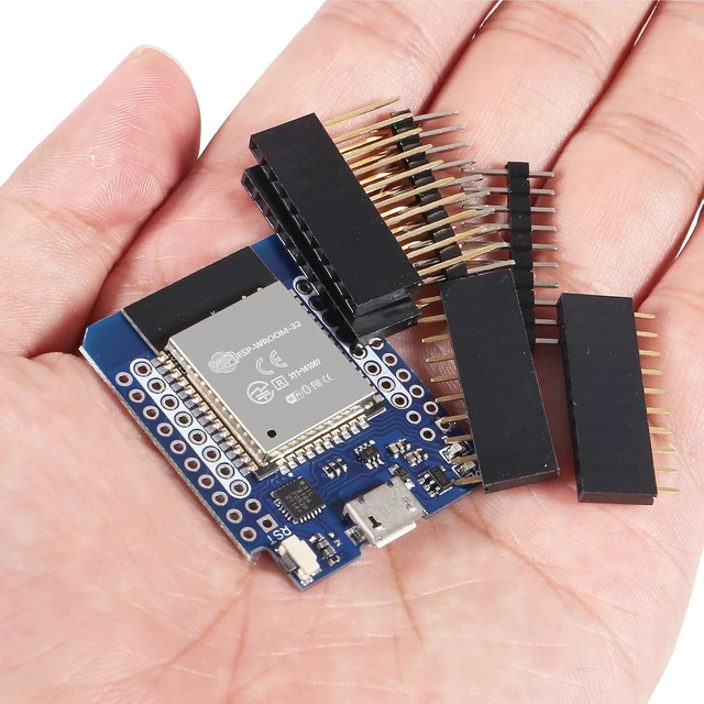 Alt view image 5 of 7 - 6-Pack ESP32 Mini D1 NodeMCU ESP-WROOM-32 WiFi Bluetooth Development Board