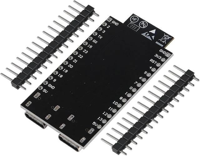 Alt view image 6 of 6 - 10-Pack ESP32-C6-DevKitM-1 Development Board, Dual Core Type-C with Wi-Fi & BLE