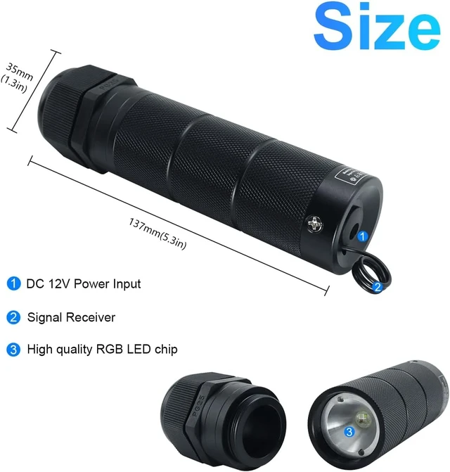 Alt view image 5 of 7 - 6W RGBW Fiber Optic Curtain Light Kit, Bluetooth Waterfall, 200 Strands 6.5ft for Window & Sensory Room