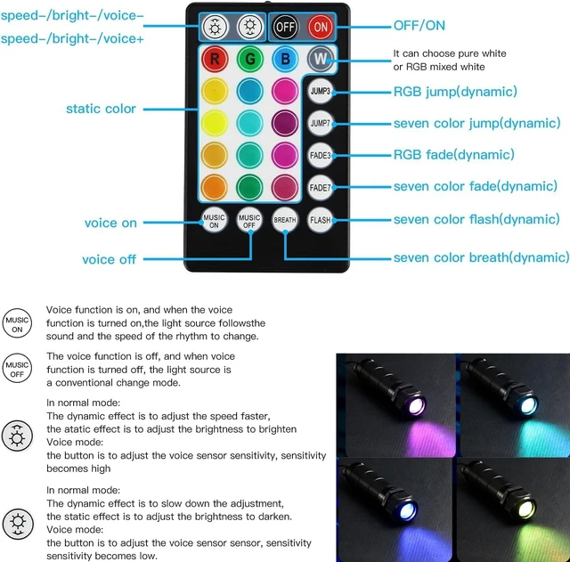 Alt view image 4 of 7 - 6W RGBW Fiber Optic Curtain Light Kit, Bluetooth Waterfall, 200 Strands 6.5ft for Window & Sensory Room
