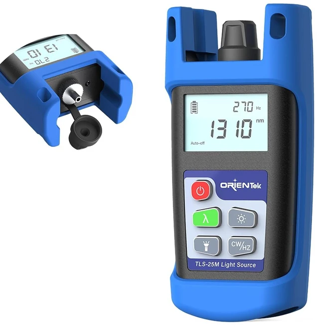 Main image of TLS-25 Mini Optical Light Source, 2.5mm Universal, for 1310/1550nm Single Mode