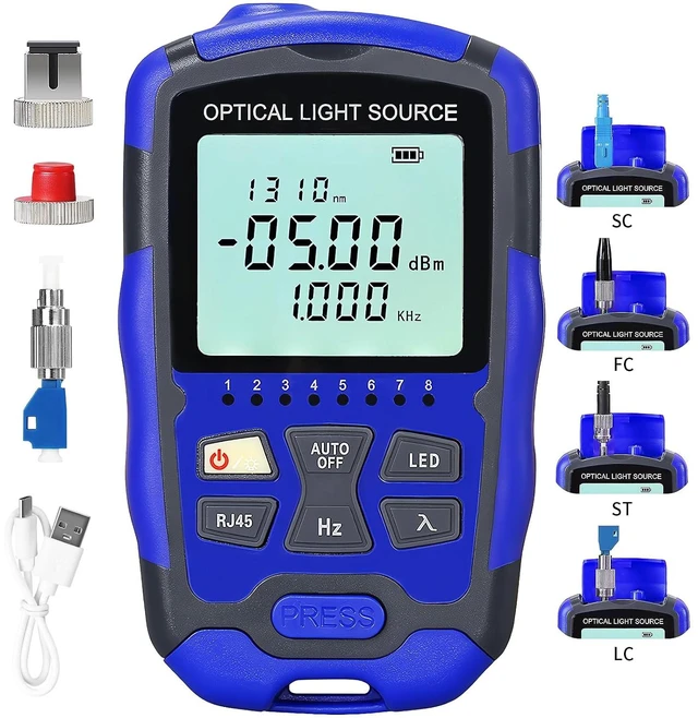 Main image of Rechargeable Fiber Optic Light Source, 1310/1550nm Single Mode
