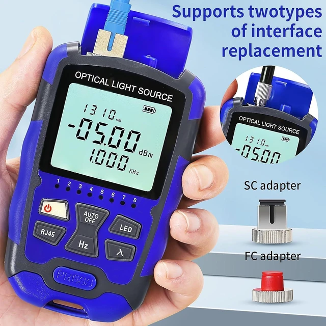 Alt view image 4 of 7 - Rechargeable Fiber Optic Light Source, 1310/1550nm Single Mode