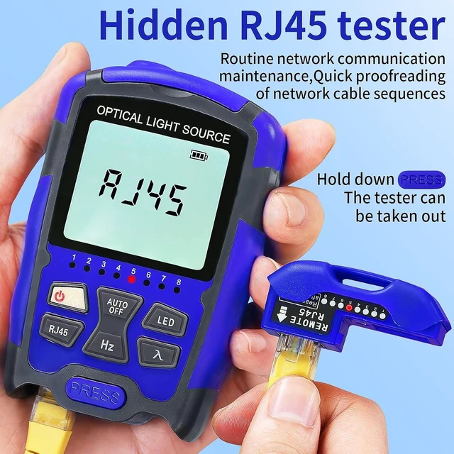 Alt view image 6 of 7 - Rechargeable Fiber Optic Light Source, 1310/1550nm Single Mode