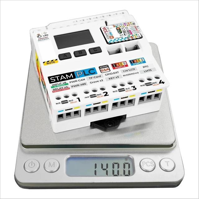 Alt view image 6 of 7 - M5Stack StampS3 PLC Module, Industrial Automation Controller