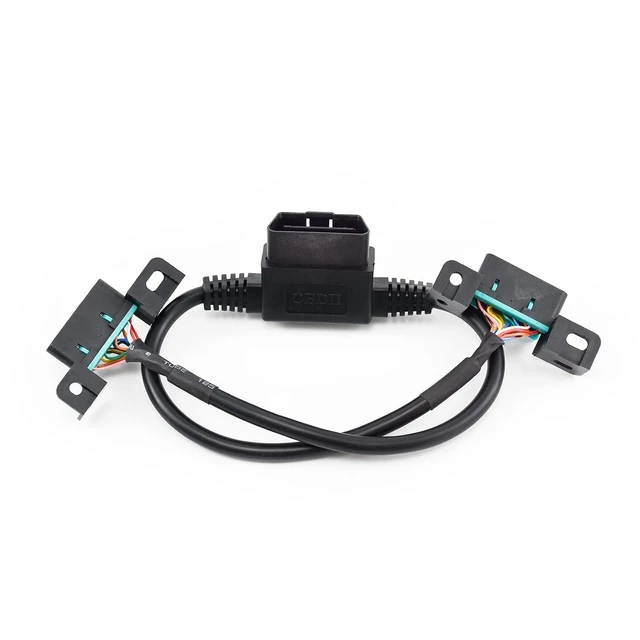 Alt view image 7 of 7 - Plug N Play OBDII Pass-Through Harness for Ford, Silverado & Sierra PowerSteps Running Boards