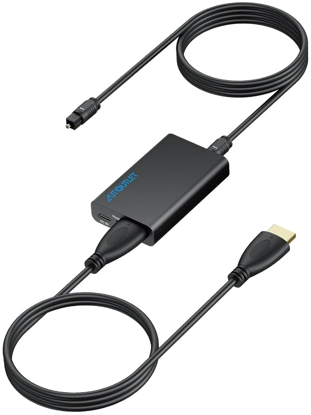 Main image of HDMI eARC to Optical Audio Adapter, Supports Dolby 5.1 & DTS 5.1