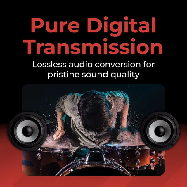 Alt view image 4 of 7 - 2-Channel HDMI to Dante Audio Transmitter Converter