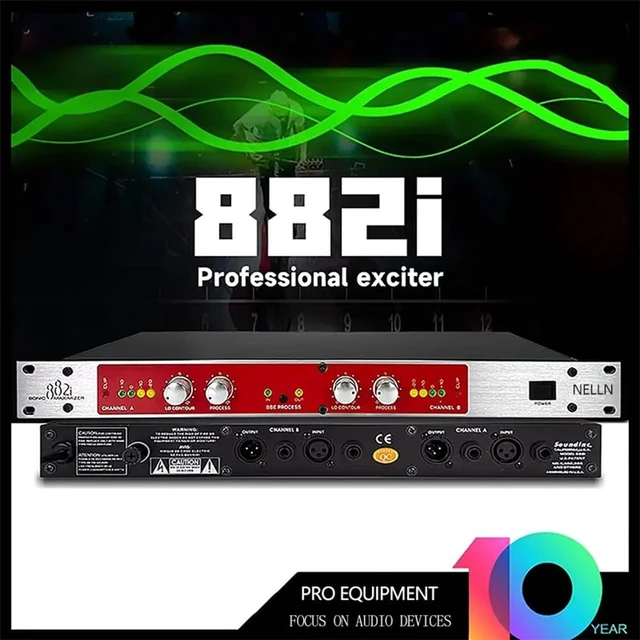 Alt view image 2 of 7 - Sonic Maximizer Audio Enhancer Processor for Karaoke & Stage, Boosts Vocal Clarity & Prevents Distortion
