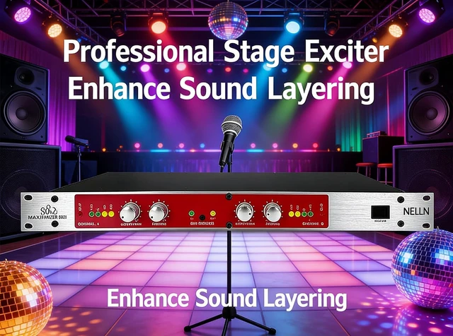 Alt view image 7 of 7 - Sonic Maximizer Audio Enhancer Processor for Karaoke & Stage, Boosts Vocal Clarity & Prevents Distortion