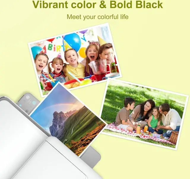 Alt view image 5 of 6 - PrintImpression 65XL Ink Cartridges Replacement for 65XL 65 XL for DeskJet 2622 2655 3752 3758 2652 3722 3723 Envy 5058 5052 5055 Printer (1 Black, 1 Color)