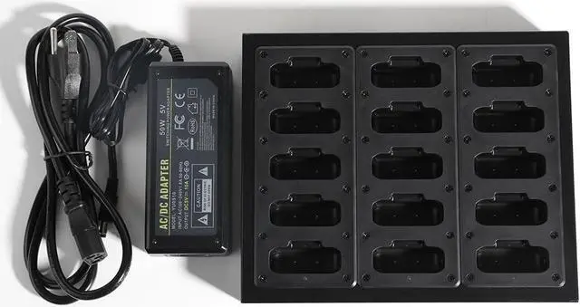 Alt view image 5 of 6 - AGJ Wireless Tour Guide System Rechargeable 1 Transmitter 10 Receivers 1 Charger Simultaneous Interpretation System Court Church Translation System for Training Factory Tour Group Teaching Conference