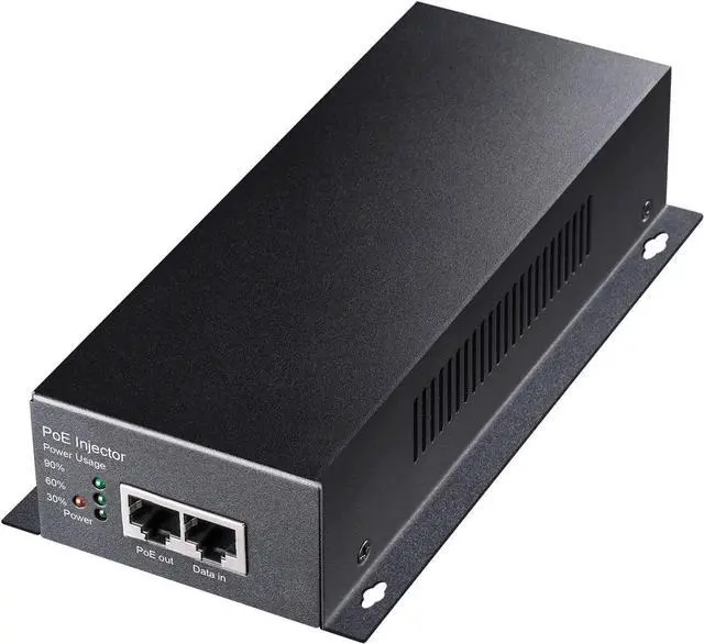 Main image of 90 Watts Gigabit PoE++ Injector, 10/100/1000Mbps PoE Adapter, 90W / 60W / 30W / 15.4W PoE Power Budget, PoE/PoE+ / PoE++ Adapter, IEEE 802.3af / 802.3at / 802.3bt Compliant, 48V ~ 52V (POE350)