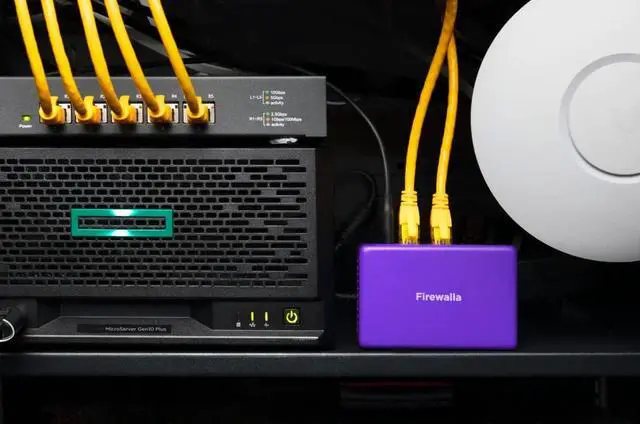 Alt view image 3 of 7 - Firewalla: Cyber Security Firewall for Home & Business, Protect Network from Malware and Hacking | Smart Parental Control | Block Ads | VPN Server and Client | No Monthly Fee (Purple SE)