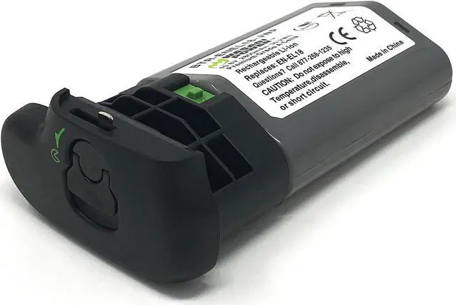 Alt view image 3 of 7 - Power Bundle for Nikon EN-EL18, EN-EL18a, EN-EL18b, EN-EL18c, MH-26, BL-5 (Battery + Charger + Cover) and Nikon D4, D4S, D5, D6, D850