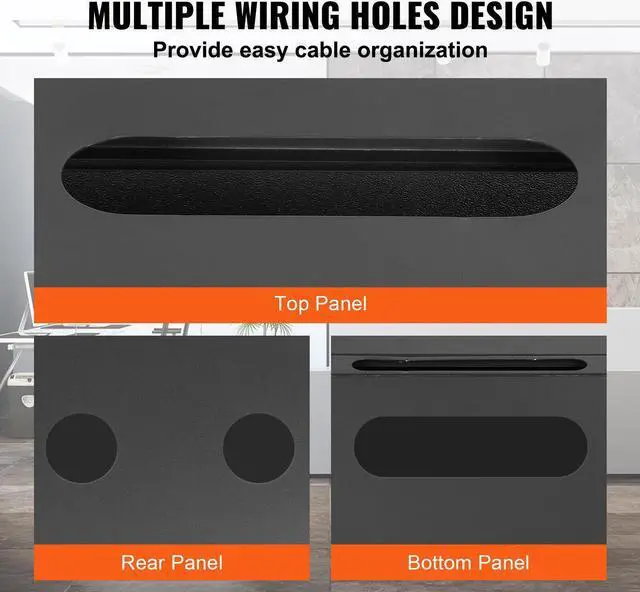 Alt view image 5 of 7 - 12U Wall Mount Network Server Rack Cabinet Enclosure 15.5'' Deep Door Lock