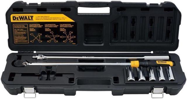 Dewalt 1 2 Drive Torque Wrench Tire Change Kit 7Pc Newegg