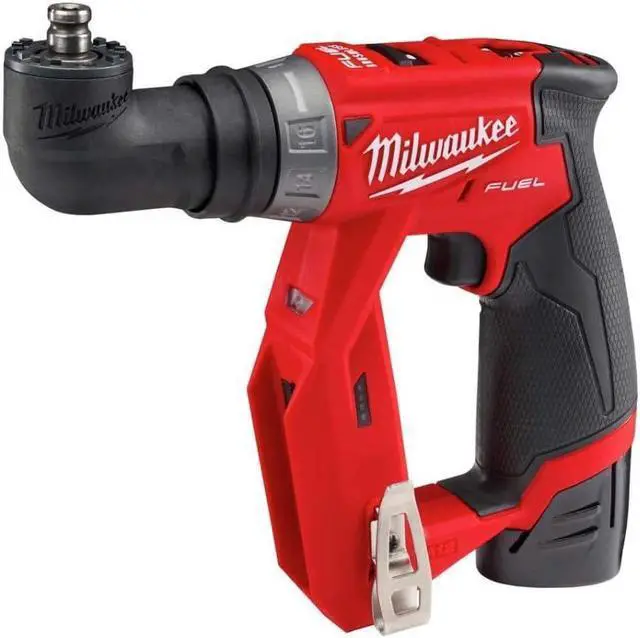 Alt view image 5 of 5 - Milwaukee 2505-22 M12 Fuel Installation Drill/Driver Kit, Compact, Forward/Reverse Switch, Keyless Chuck, LED Light, Variable Speed
