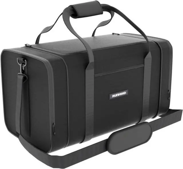 Alt view image 4 of 7 - Solar Generator Rallye 1200 Pro With Carrying Case Bag, 1296Wh Portable Power Station Swappable&Replaceable Batteries, 3X1200W(Peak 2400W) AC oulets for Outdoors Camping/RVs/CPAP/Home