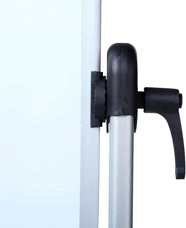 Alt view image 4 of 4 - Double-Sided Magnetic Mobile Whiteboard, 96 x 48 Inches Aluminium Frame and Stand