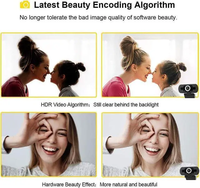 Alt view image 3 of 7 - HD 1080P Autofocus Webcam Camera Clip With Microphone USB 2.0 For Android TV PC