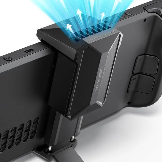 Main image of Cooling Fan for Steam Deck/Steam Deck OLED, Steam Deck Cooler with Steam Deck Accessories, Innovative Cooling Fan with Stand Compatible for Steam Deck/Steam Deck OLED-GP0201