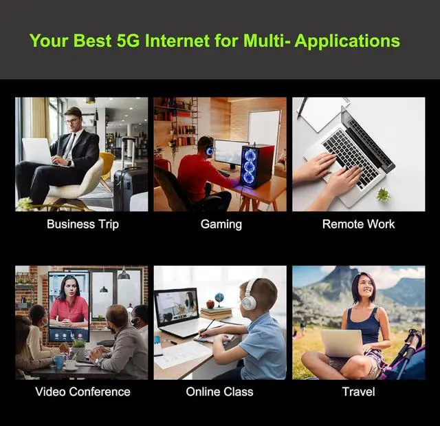 Alt view image 5 of 5 - TRI Cascade VOS 5G Network Adapter, Supports iOS, Windows, Linux, T-Mobile SIM Included, USB Modem Dongle for PC, Desktop, Gen10 iPad, Surface Tablet