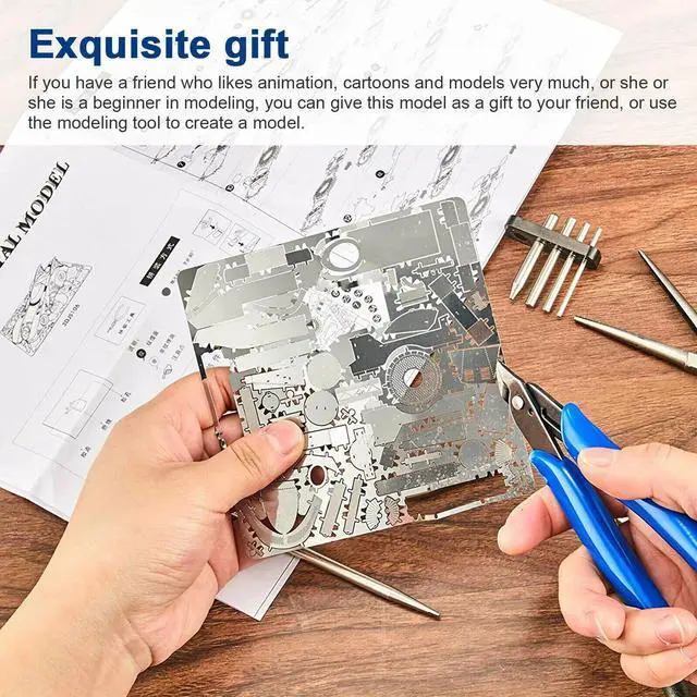 Alt view image 7 of 7 - 24PCS Gundam Modeler Basic Tool Set Craft Kit Car Model Hobby Building Repairing