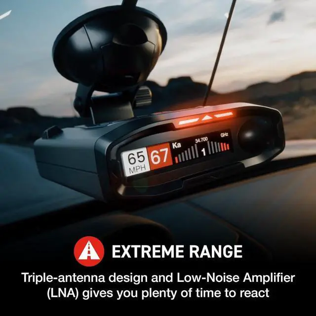 Alt view image 3 of 7 - Redline 360C Laser Radar Detector & Escort M2 Smart Dash Cam Bundle - 1080P Full HD Video, Extreme Range, AI Assisted Filtering, Built-in WiFi, GPS Based and Escort Live App, 0100057-1