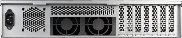 Alt view image 3 of 7 - SilverStone Technology 2U Dual 5.25" Drive Bay ATX rackmount Industrial Storage Server Chassis with USB 3.1 Gen1 Interface, SST-RM23-502