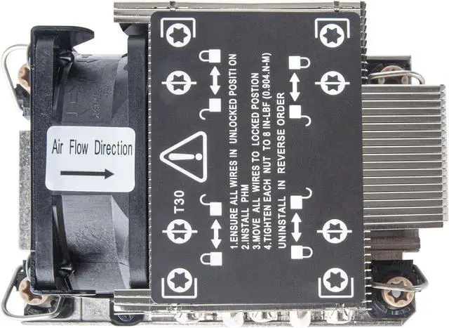 Alt view image 5 of 7 - SilverStone Technology XE02-4189 2U Small Form Factor Server/Workstation CPU Cooler for LGA4189 Socket, SST-XE02-4189