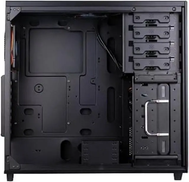 Alt view image 2 of 7 - SilverStone Temjin Series SST-TJ04B-E Black Aluminum front panel, steel body ATX Mid Tower Computer Case