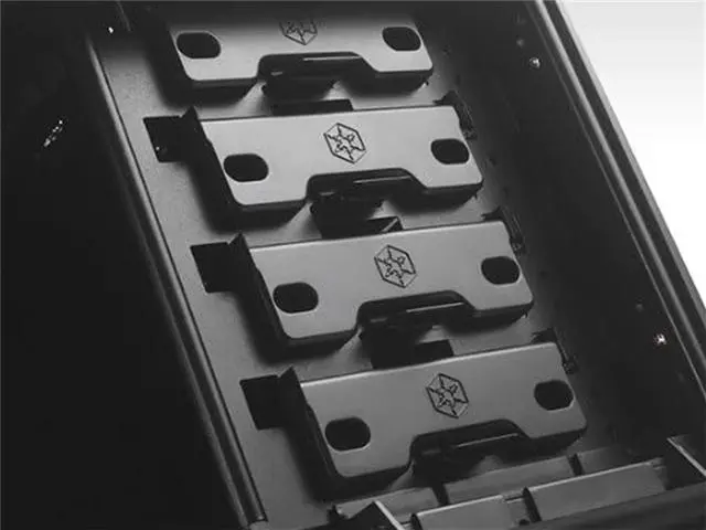 Alt view image 6 of 7 - SilverStone Temjin Series SST-TJ04B-E Black Aluminum front panel, steel body ATX Mid Tower Computer Case