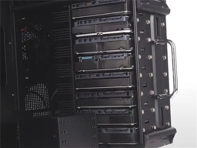 Alt view image 4 of 7 - SilverStone Temjin Series SST-TJ04B-E Black Aluminum front panel, steel body ATX Mid Tower Computer Case