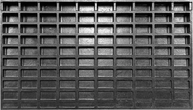 Alt view image 3 of 4 - 2.4" Non Slip Rubber Threshold Wheelchair Ramp for Accessibility | Use with Wheelchairs, Mobility Scooters for Home, Steps, Stairs, Doorways, Curbs - 40" W x 24" L Black