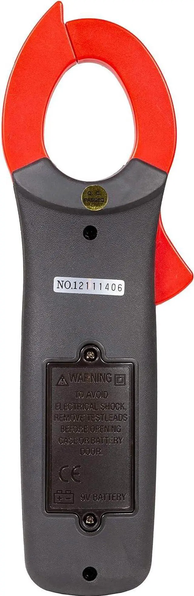Alt view image 4 of 5 - 6000 Count Clamp-On Digital Multimeter - AC/DC Current, AC/DC Voltage, Resistance, Frequency, Capacitance, Temperature, Continuity, Diode Check, and Duty Cycle (9325)