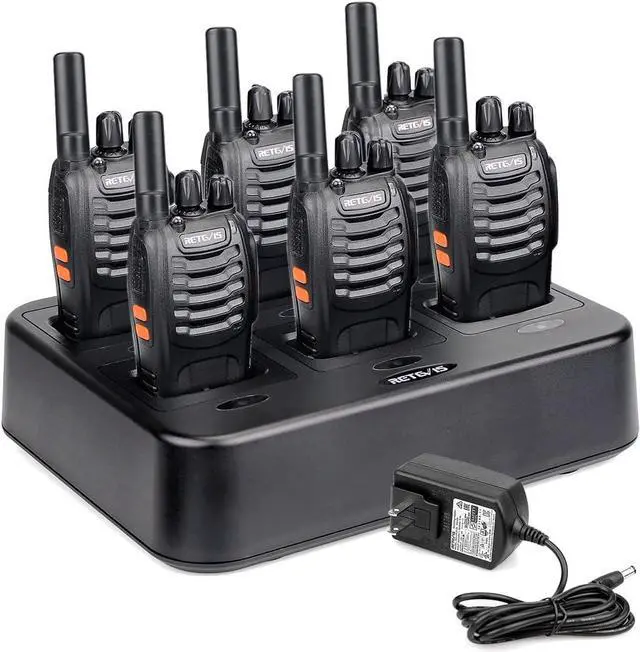 Main image of Walkie Talkies for Adults Long Range, Rechargeable Two-Way Radios,with 6-Way Multi Unit Charger,Flashlight Handheld Business 2 Way Radios
