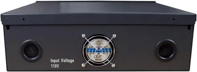 Alt view image 3 of 6 - 15 x 15 x 5 Inches DVR Lock Box, NVR Security Lockbox Enclosure Heavy Duty 16 Gauge with AC Fan, Great Electonics Lock Box For Home, Schools, Classrooms, And Any Public Place