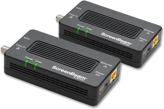Main image of 2.5 Network Adapter for Highest Speed Internet, Ethernet Over Coax - Starter Kit (Model: ECB7250K02