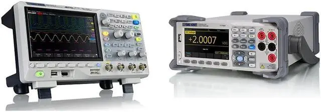 Siglent Technologies SDS1104X-E 100Mhz Digital Oscilloscope