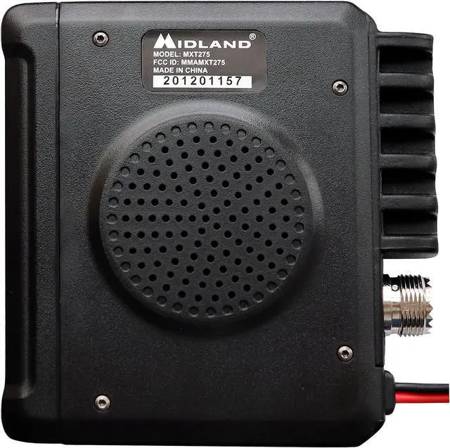 Alt view image 6 of 7 - MXT275 MicroMobile® GMRS Radio  15 watts Two-Way Radio with Integrated Control Microphone  Overland Caravanning Tractors  Detachable External Magnetic Mount Antenna - 8 Repeater Channels