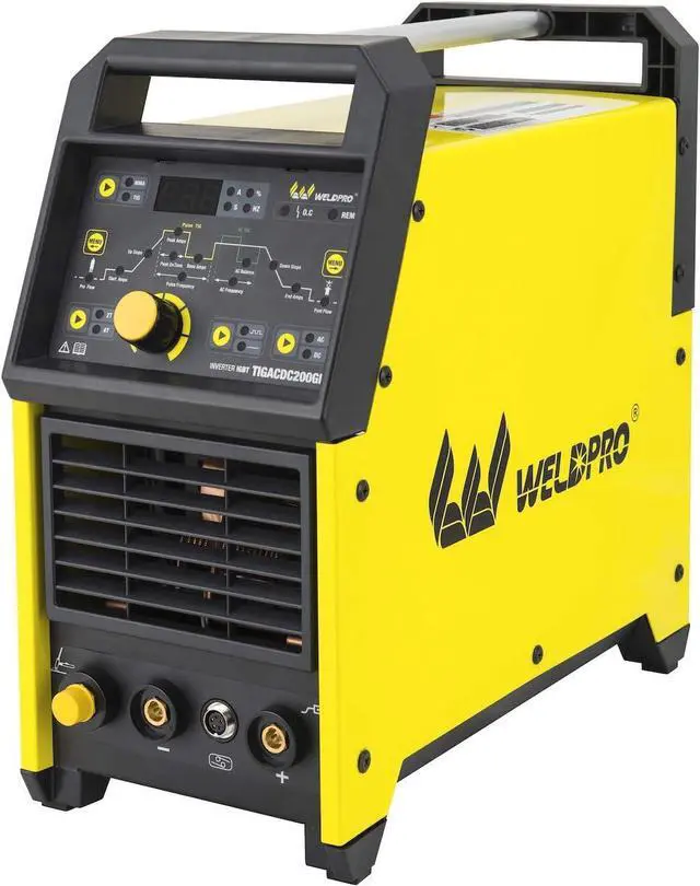 Alt view image 4 of 7 - Weldpro Digital TIG 200GD AC DC 200 Amp Tig/Stick Welder with Pulse CK 17 Worldwide Superflex Torch 3 Year Warranty Dual Voltage 220V/110V welding machine