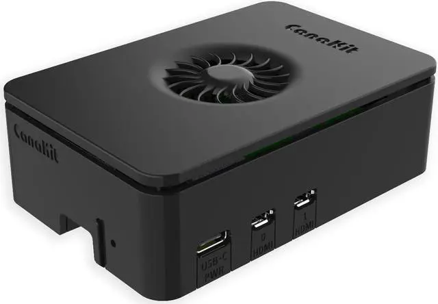 Alt view image 4 of 6 - Raspberry Pi 5 Starter Kit PRO - Turbine Black (128GB Edition) (8GB RAM)