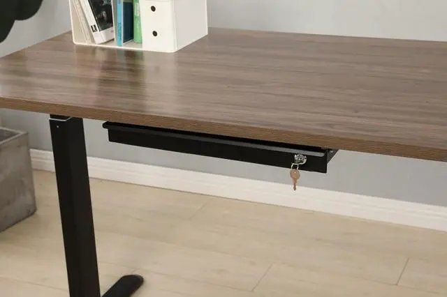 Alt view image 3 of 6 - Pull-Out Desk Drawer - Office Storage Organizer Mounts Easily, Space-Saving Slide-Out drawer for Under Desk (24.4 in Internal Width)