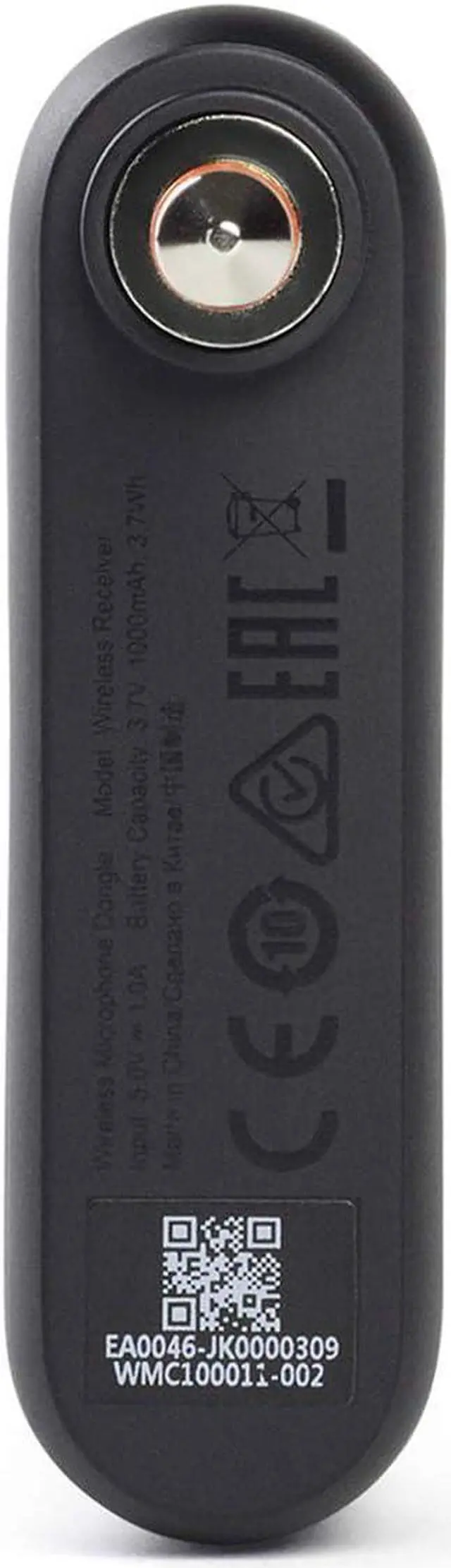 Alt view image 2 of 6 - Wireless Two Microphone System with Dual-Channel Receiver, Black
