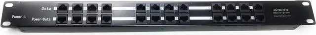 Alt view image 4 of 5 - PoE Texas POE-12-48v120w | 12 Port PoE Injector - Power Over Ethernet for 802.3af Cameras, IP Phones, Access Points and More