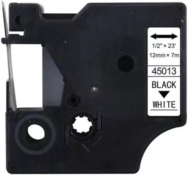 Alt view image 2 of 3 - 6PK 12mm 45013 45010 Compatible for DYMO D1 Label Maker Tape 160 280 420P 210D