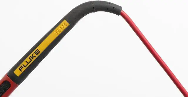 Alt view image 2 of 7 - Fluke TL175E TwistGuard Double Insulated Silicone Test Lead Set with Removable 4mm Lantern Tips, 2mm Diameter Probe Tips